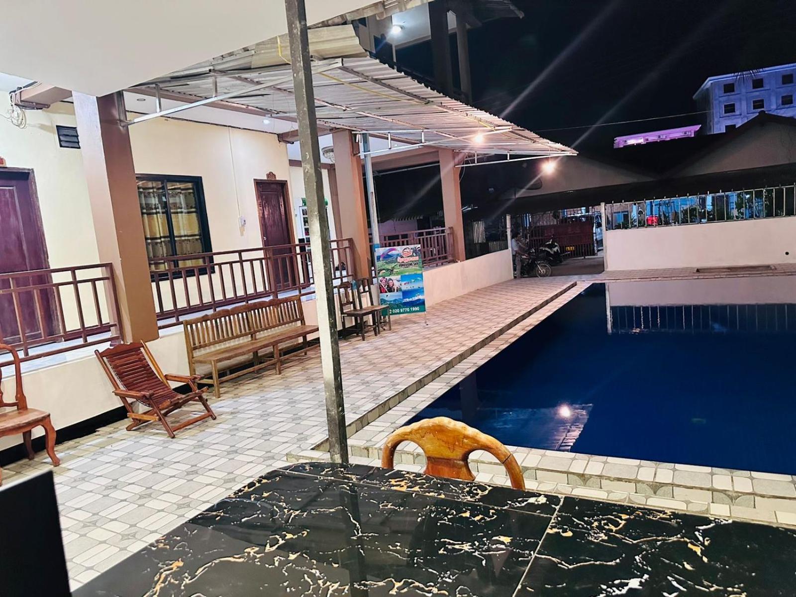 Vang Vieng Global Hostel Kültér fotó