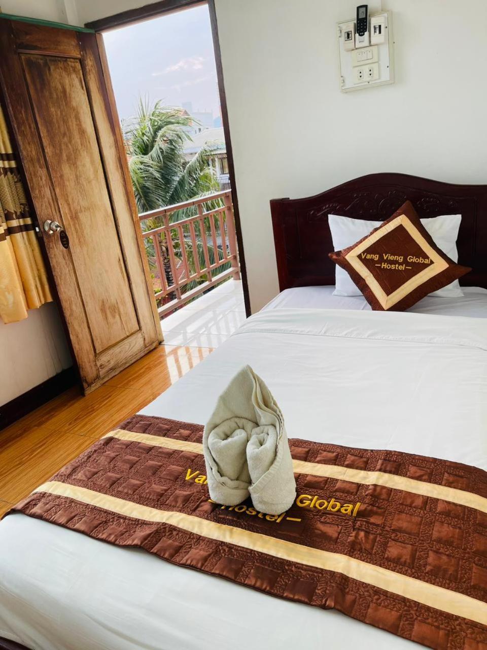 Vang Vieng Global Hostel Kültér fotó